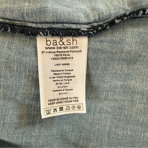 ba&sh Denim Button-Up Dress - Picture 6 of 7